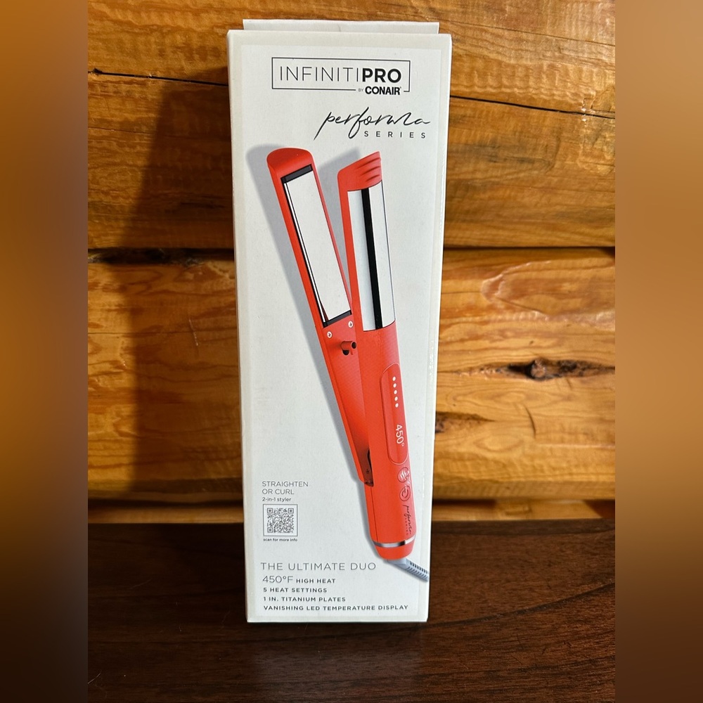 Conair InfinitiPRO Performa Series Ultimate Duo 2-in-1 Styler - 450ºF